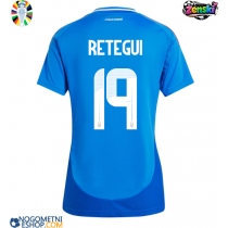 Ženski Nogometni dresi Italija Mateo Retegui #19 Domači EP 2024 Kratek Rokav